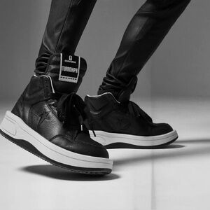 Rick Owens + Converse TURBOWPN mid top - sz 6 worn once excellent condition